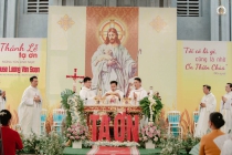 Thánh lễ tạ ơn của tân Linh mục Giuse Lương Văn Soạn