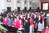 Tam Nhật Hồng ân tại giáo xứ Đông Khê, giáo hạt Mạo Khê