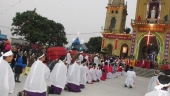 Hình ảnh cử hành các nghi thức Tam Nhật Vượt qua năm 2016 tại giáo xứ Hội Am và Vạn Hoạch