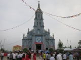 Hình ảnh thánh lễ tạ ơn lên xứ của tân giáo xứ Ninh Dương
