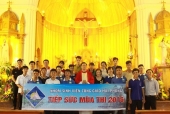 Nhóm Sinh viên Công giáo Hải Phòng: Lễ ra quân tình nguyện tiếp sức mùa thi 2016