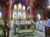 Lễ khánh thành trùng tu Thánh đường giáo xứ Đồng Bình