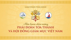 Trực tuyến: Chương trình chào mừng phái đoàn Tòa thánh và HĐGM Việt Nam tại TGM Thái Bình