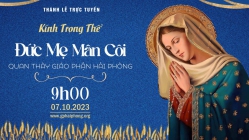 Trực tuyến: Thánh lễ mừng kính Đức Mẹ Mân Côi Quan thày Giáo phận Hải Phòng 2023