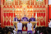 Đức Cha Giáo phận thăm mục vụ và dâng thánh lễ tại giáo xứ Cẩm Phả