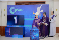 Đức cha Chủ tịch Ủy ban Truyền thông khởi động hệ thống C-Mate - Bước tiến mới của Truyền thông Giáo phận Phú Cường