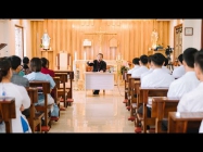 Đức Cha Vinh Sơn huấn từ tại TCV Thánh Liêm nhân dịp khai giảng năm học 2022 -2023